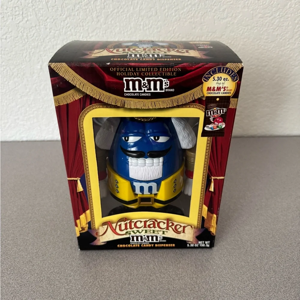 M&M'S Nutcracker Candy Dispenser - New In Box Limited Edition - Picture 1 of 6